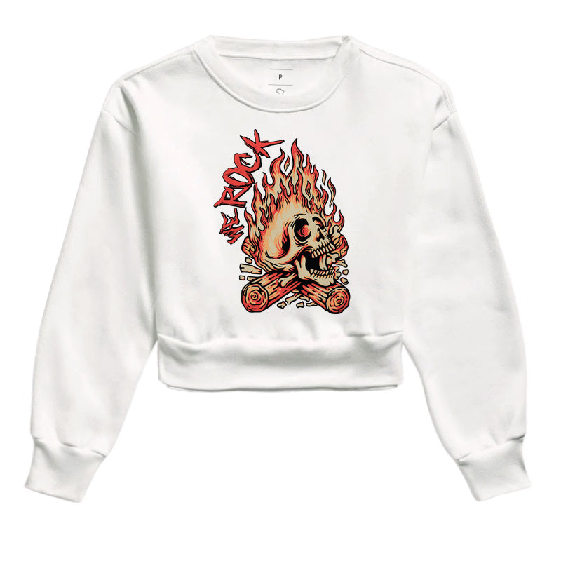 cropped moletom werock bonfire