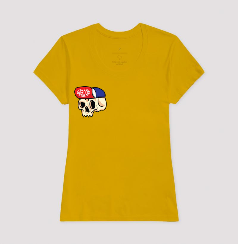 camiseta werock cap feminina
