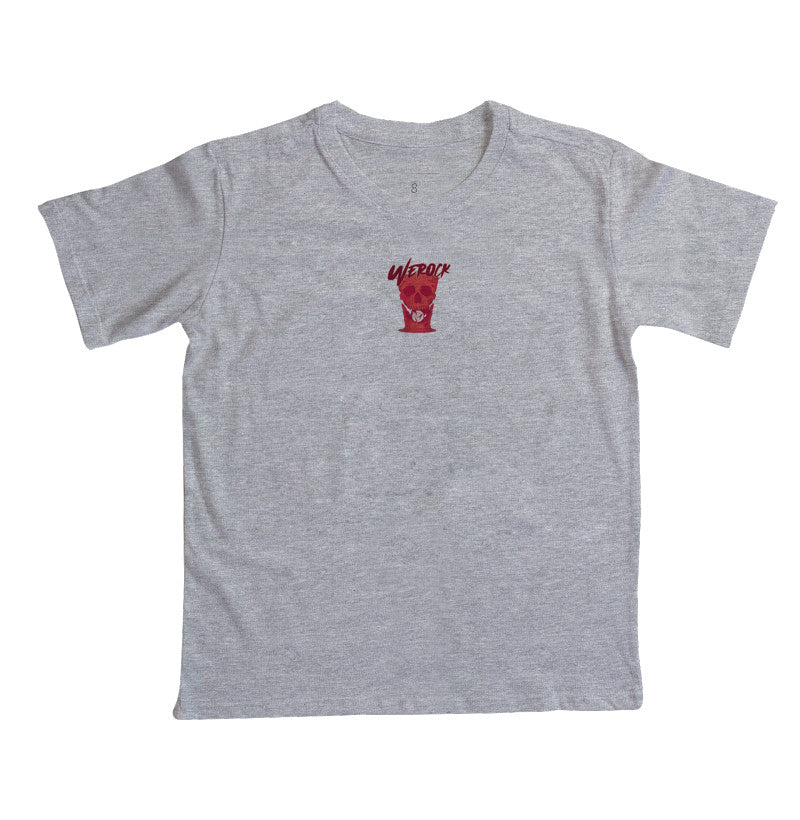 camiseta infantil werock cups