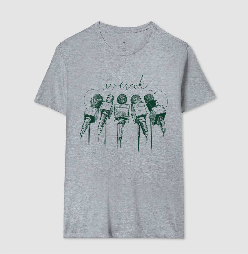 camiseta werock mics masculina