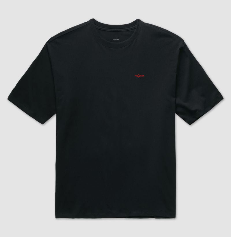 oversized basic werock logo red