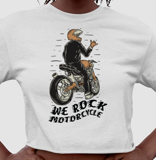 cropped werock motorcycle hang loose