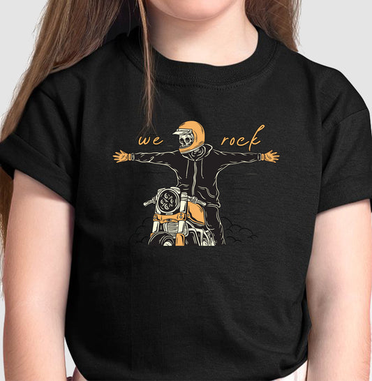 camiseta infantil werock open arms