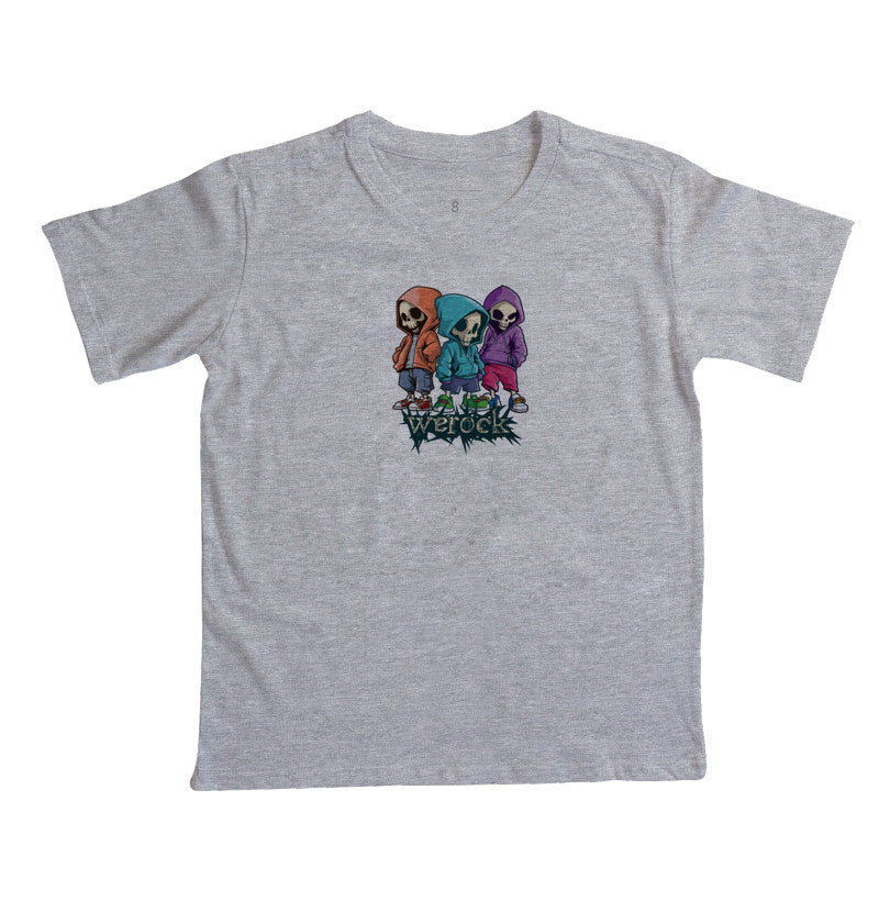 camiseta infantil werock brothers