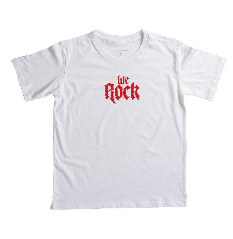 camiseta infantil werock rock