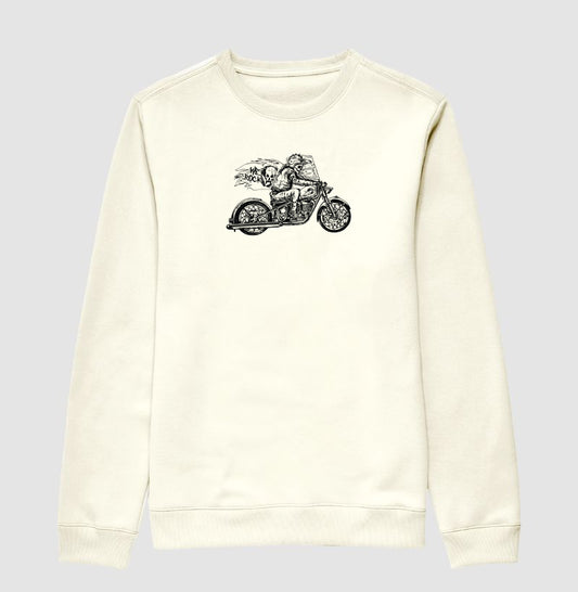 suéter werock motorcycle ghost