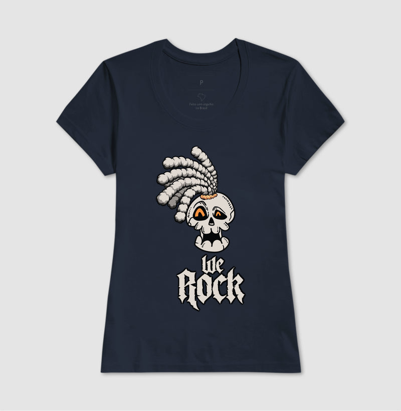 camiseta werock dread full feminina