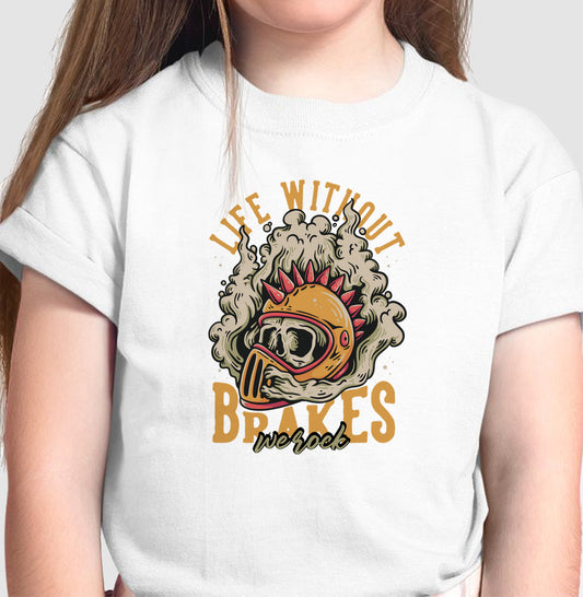 camiseta infantil werock brakes