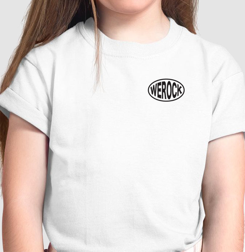 camiseta infantil werock oval