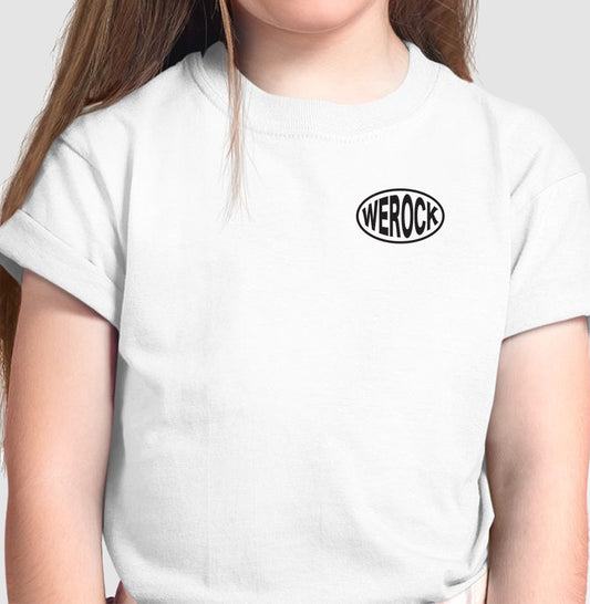 camiseta infantil werock oval