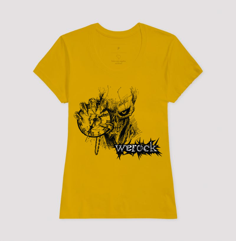 camiseta werock time feminina