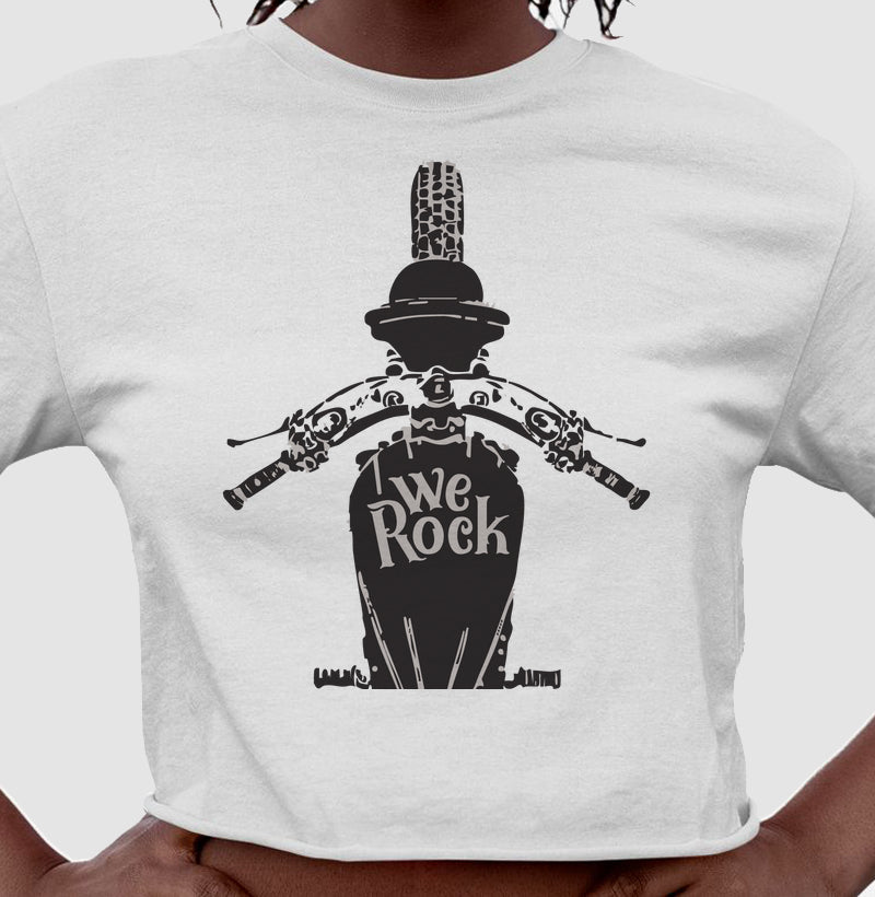 cropped werock motorcycle driving