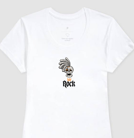 camiseta werock dread feminina