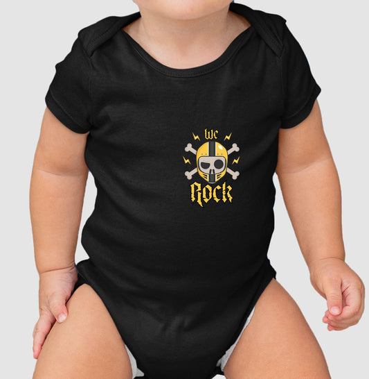 body infantil werock motorcycle skull