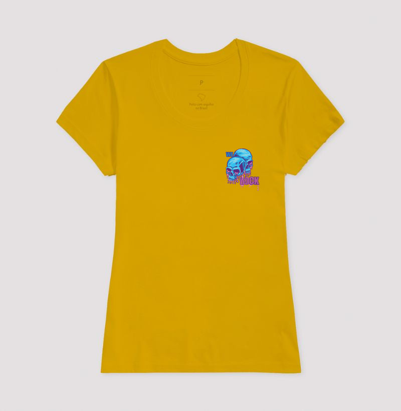 camiseta werock melting feminina