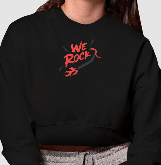 cropped moletom werock motorcycle exhaust