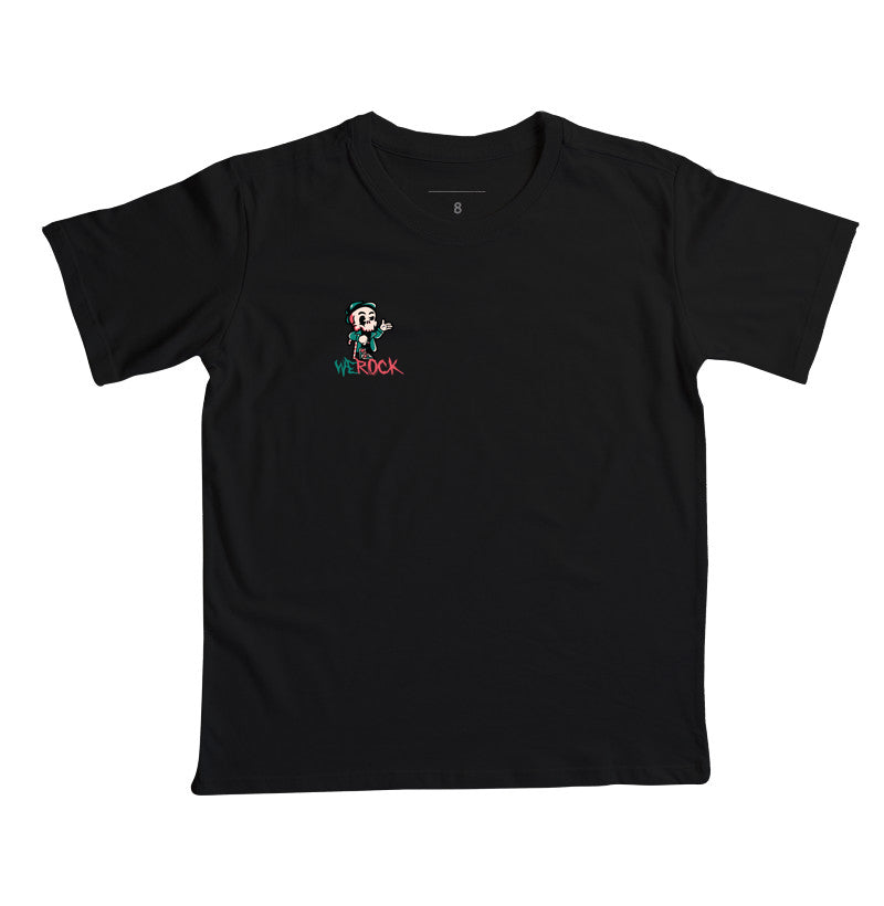 camiseta infantil werock patrickdays