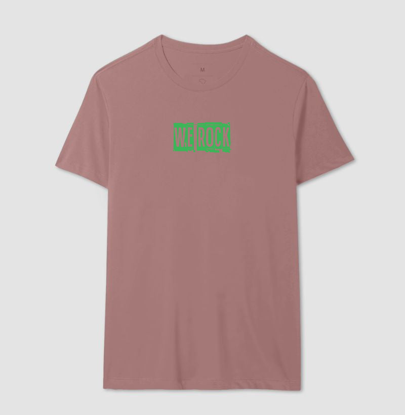 camiseta werock logo journal masculina