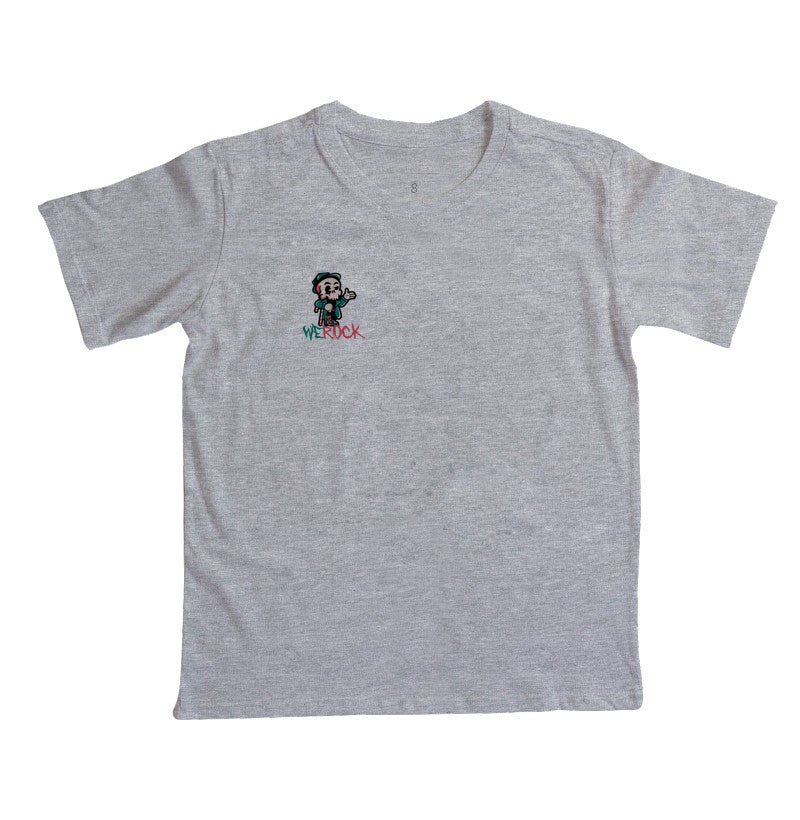 camiseta infantil werock patrickdays