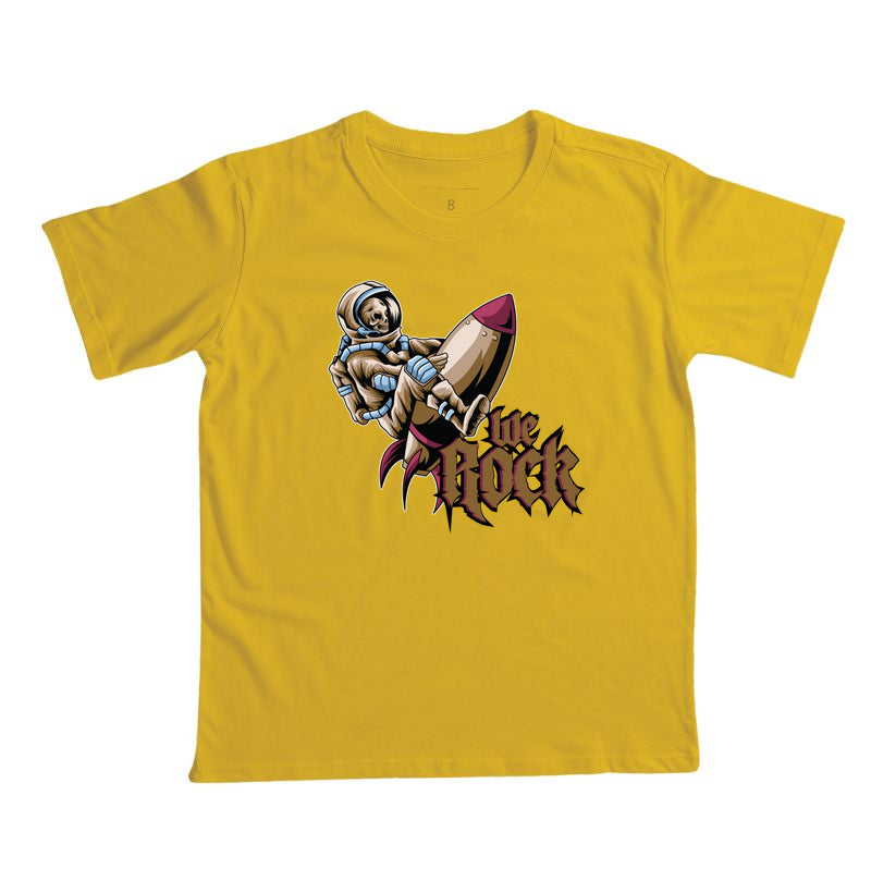 camiseta infantil werock rocket