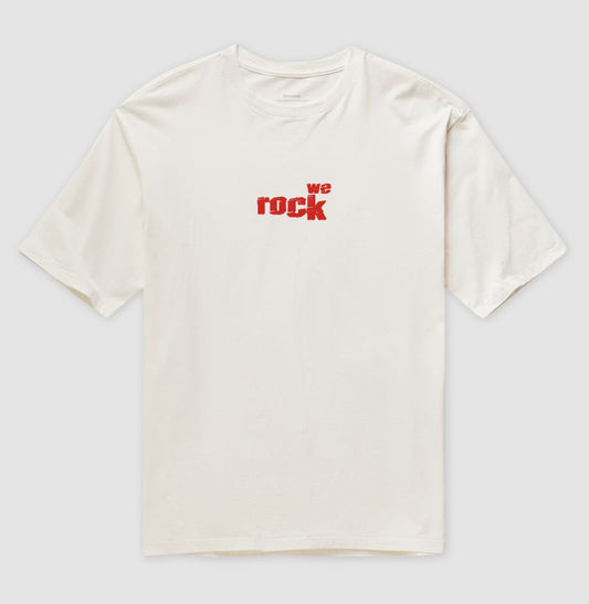 oversized werock logo rock