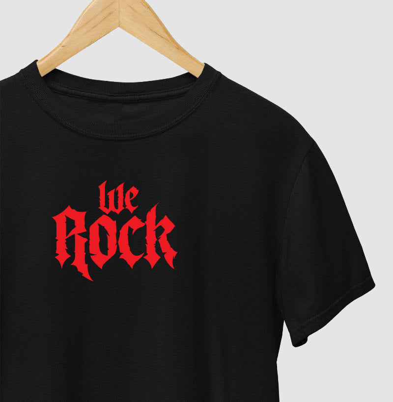 camiseta werock rock masculina