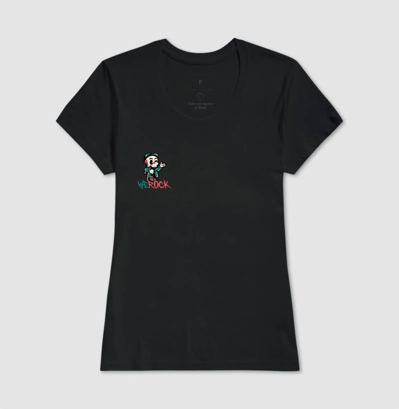 camiseta werock patrickdays feminina