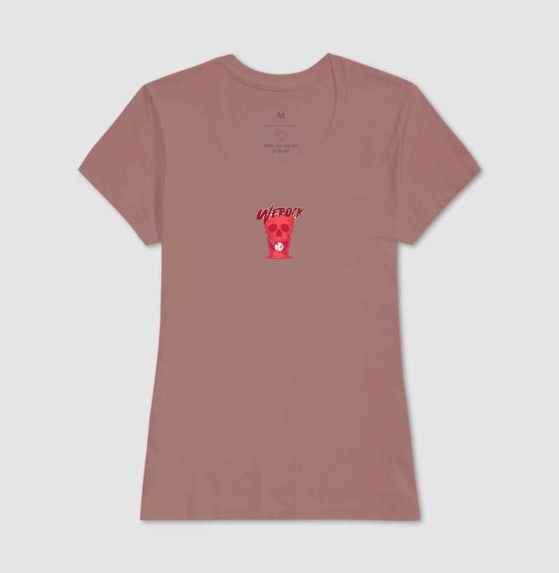 camiseta werock cups feminina