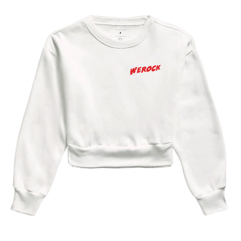 cropped moletom werock logo move