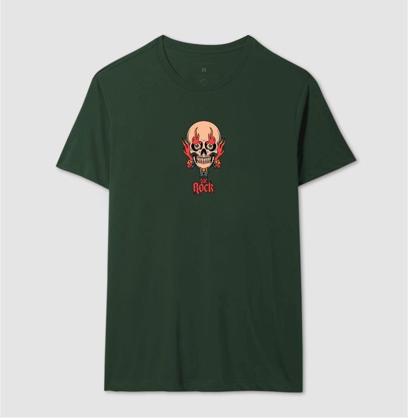 camiseta werock dados masculina