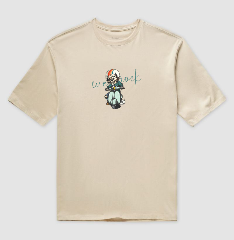 oversized werock vespa skull