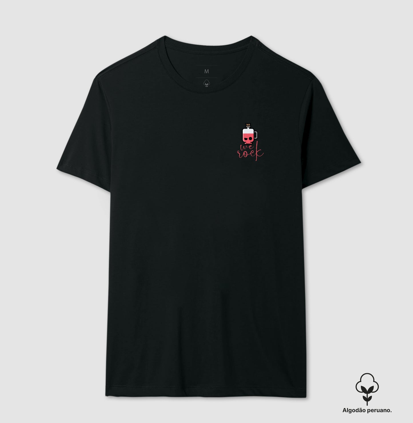 camiseta algodão peruano werock potion masculina