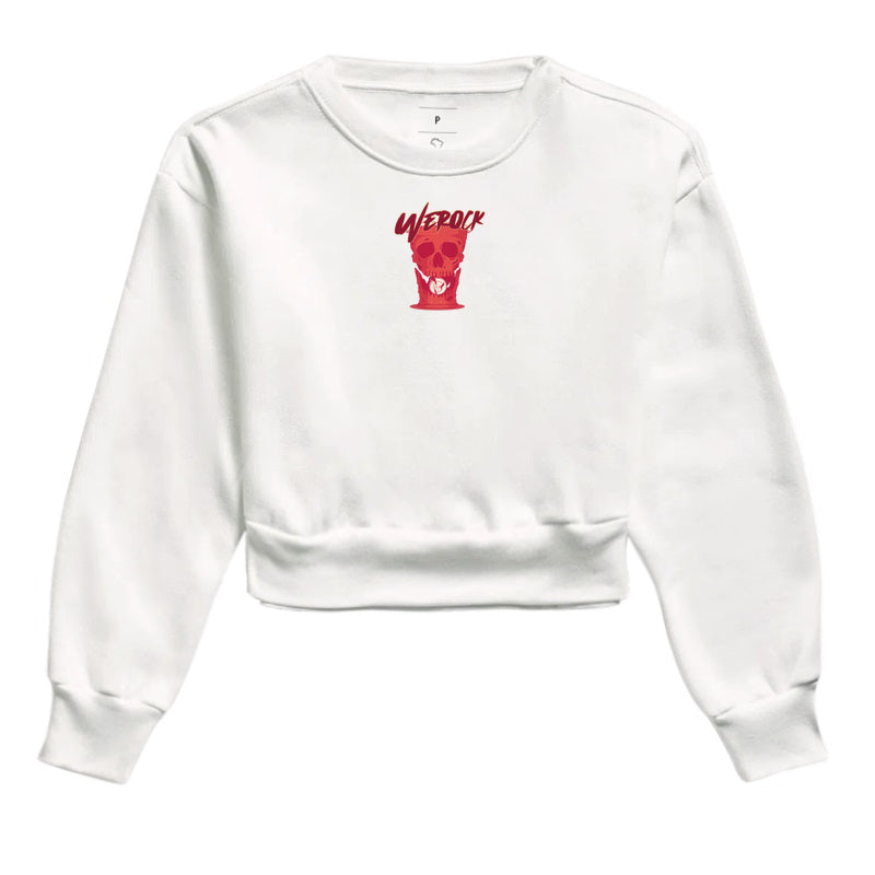 cropped moletom werock cups