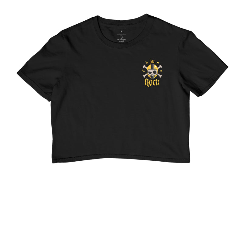 cropped werock motorcycle skull