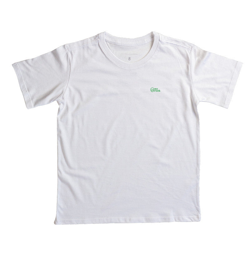 camiseta infantil werock skull green