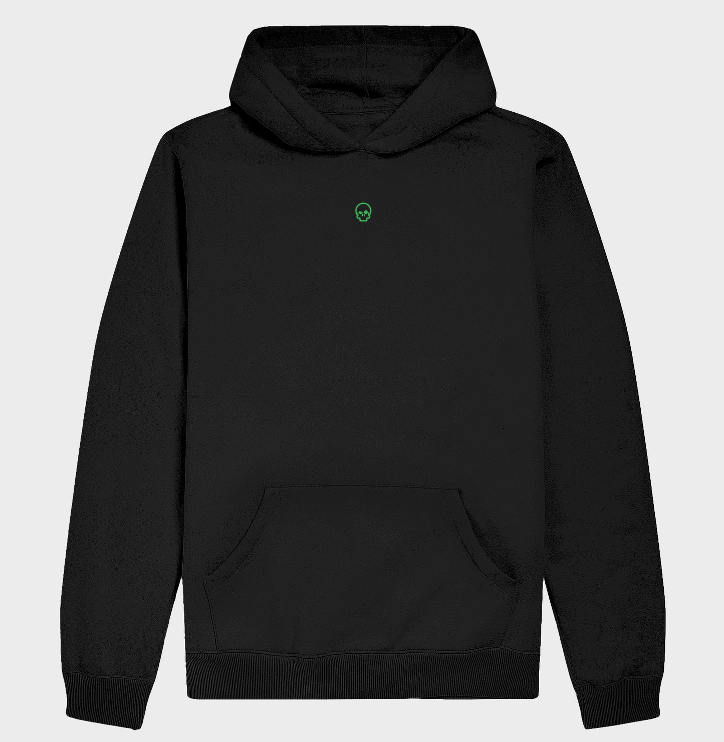 moletom werock skull logo green