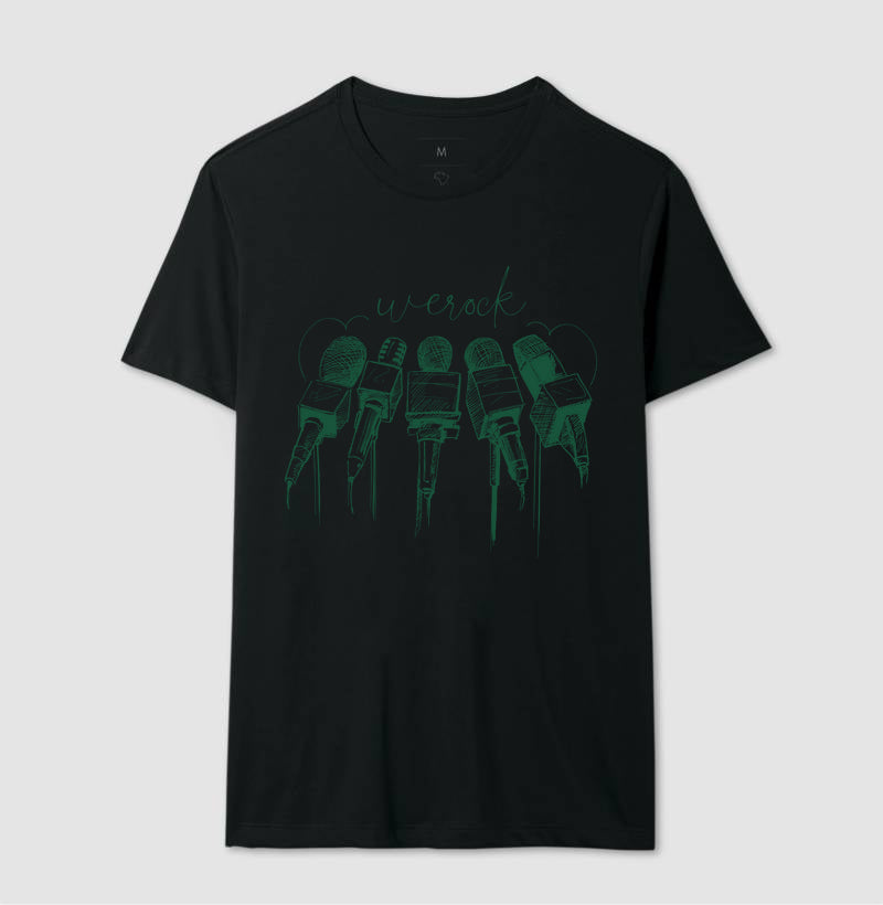 camiseta werock mics masculina
