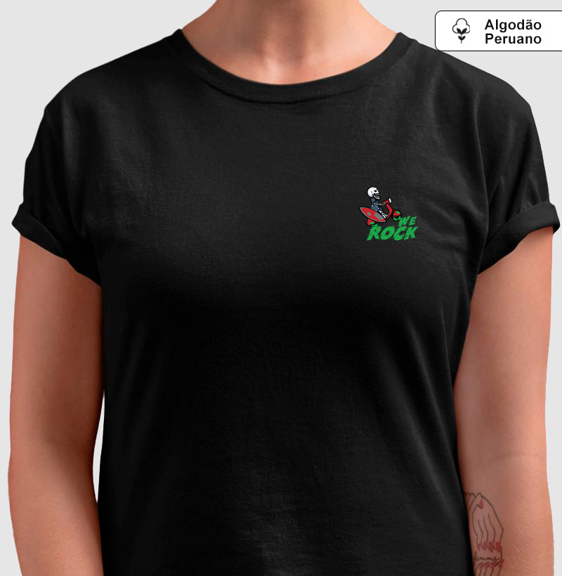 camiseta algodão peruano werock beach masculino feminina