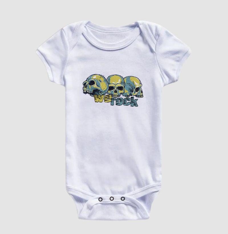 body infantil werock face skulls