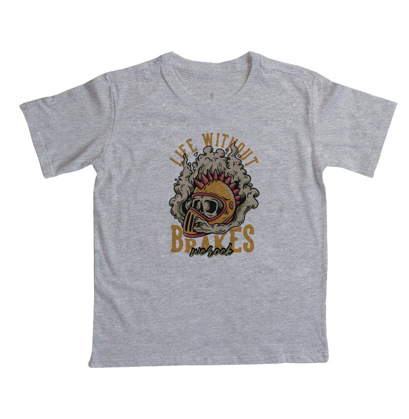 camiseta infantil werock brakes