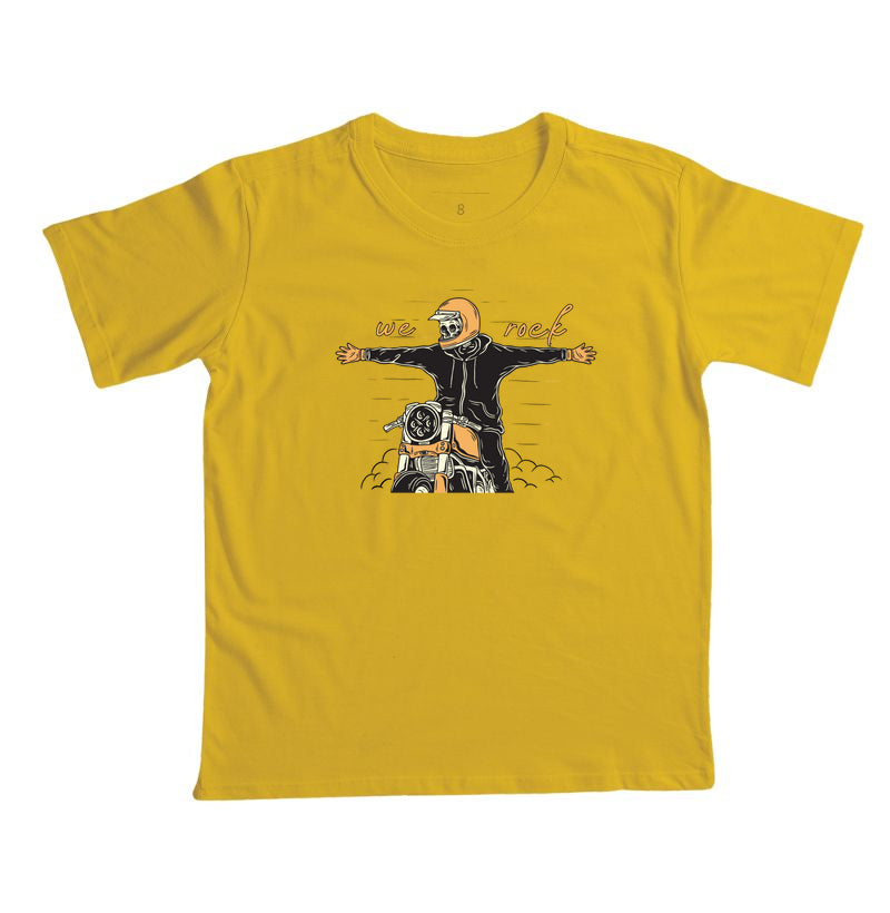 camiseta infantil werock open arms