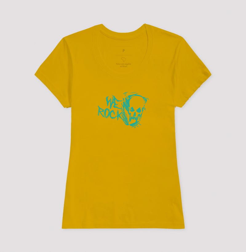 camiseta werock ghost feminina
