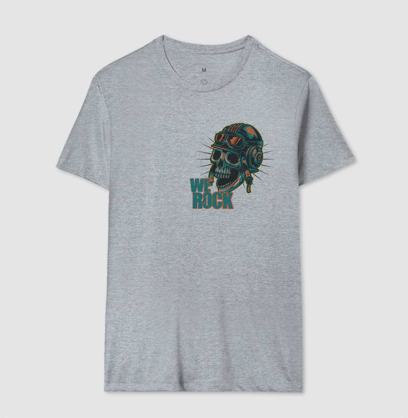 camiseta werock motorcycle crazy masculina