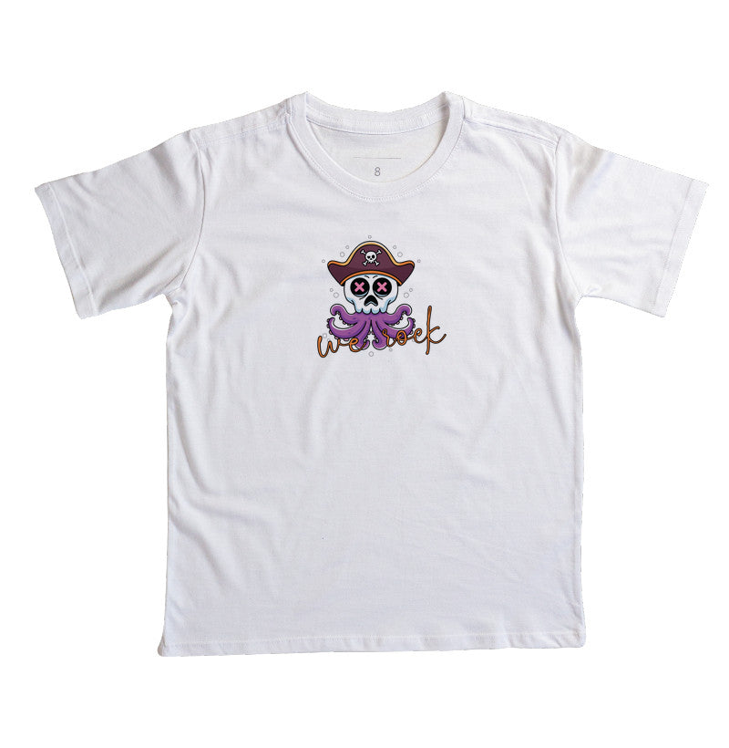 camiseta infantil werock squid