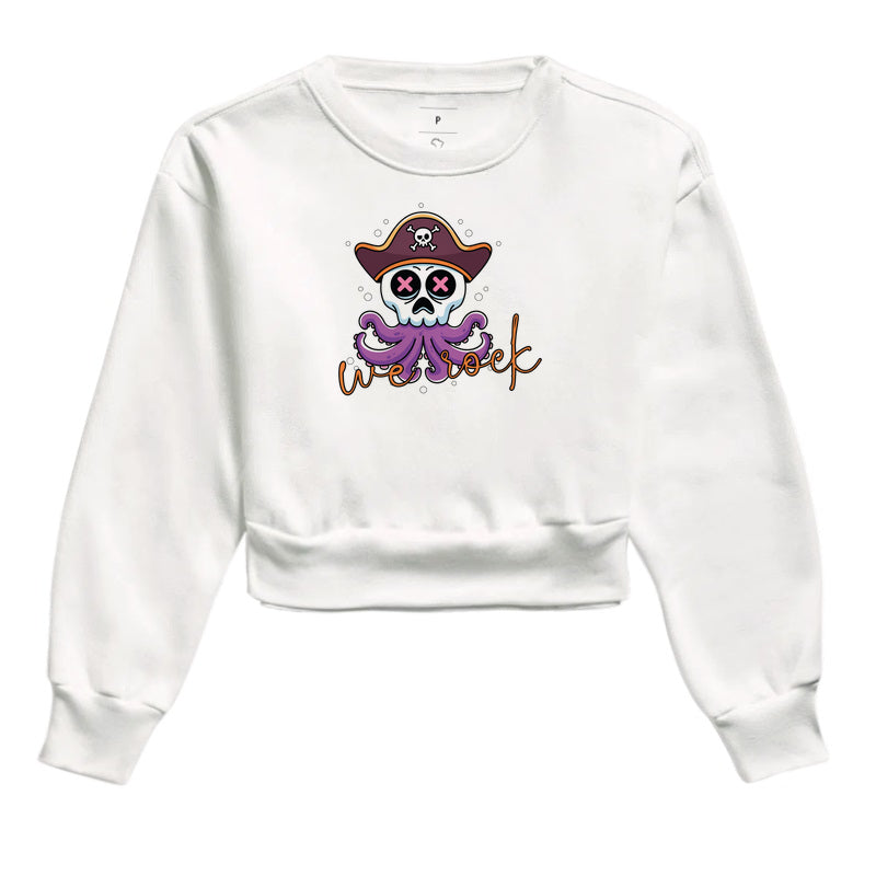 cropped moletom werock squid