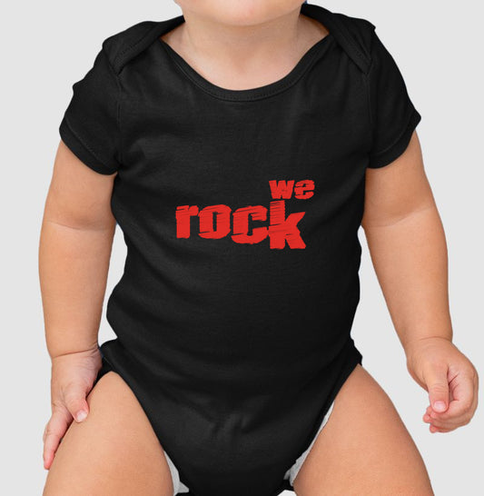 body infantil werock logo rock