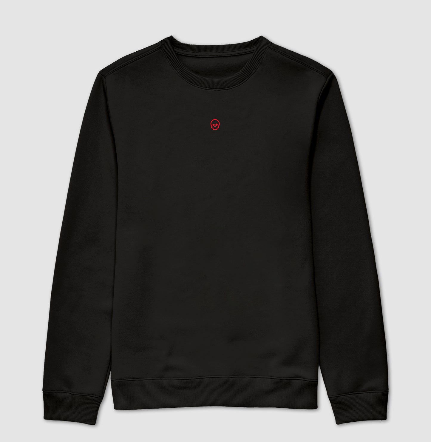 suéter werock skull logo red