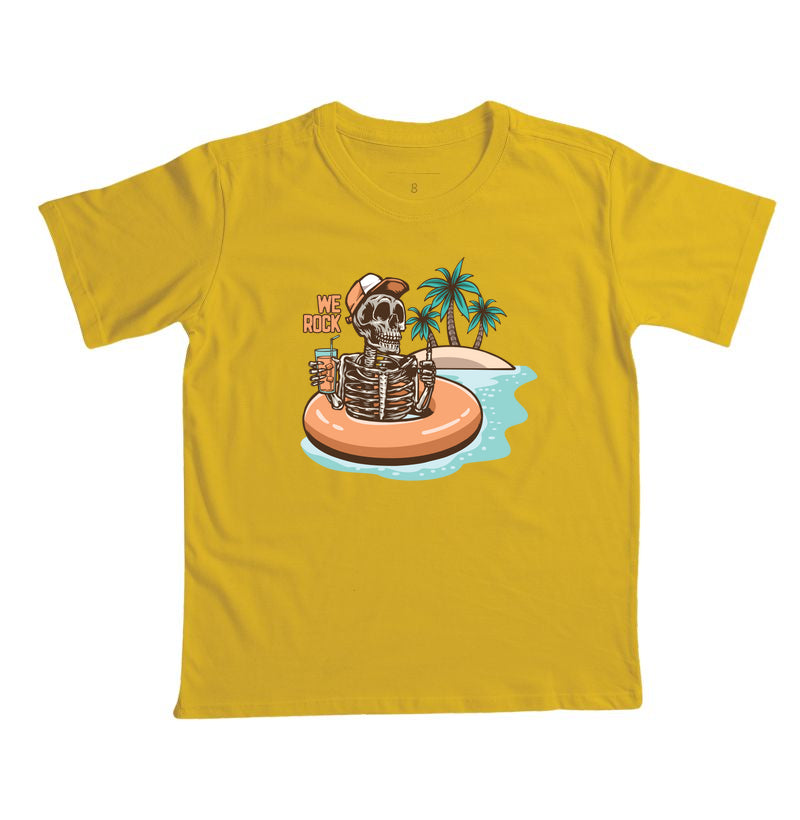 camiseta infantil werock beach