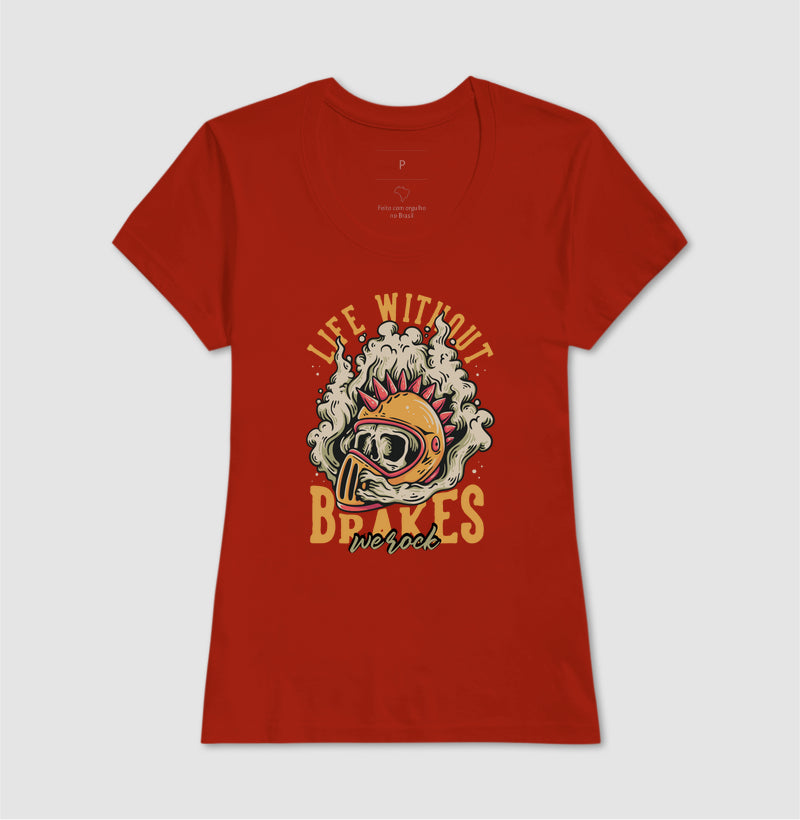 camiseta werock brakes feminina