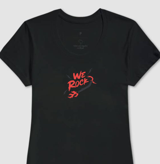 camiseta werock motorcycle exhaust feminina
